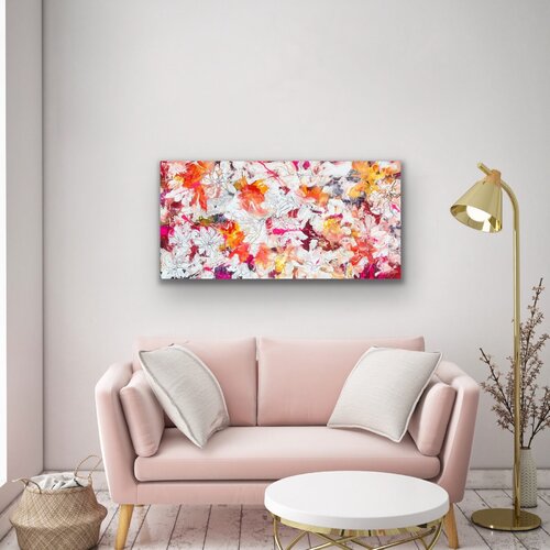 Where feelings break open by Ute Bivona, Painting for Sale on Select