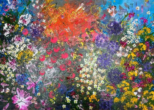 Imagine! by Ute Bivona, Painting for Sale on Select