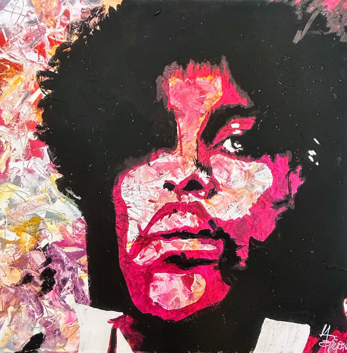 Prince 2 Ute Bivona Original painting for sale