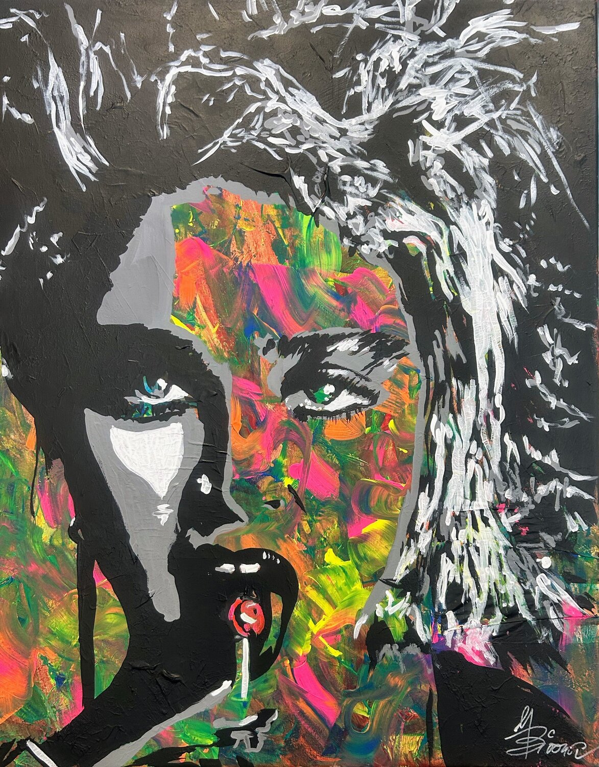 Madonna Ute Bivona Original painting for sale