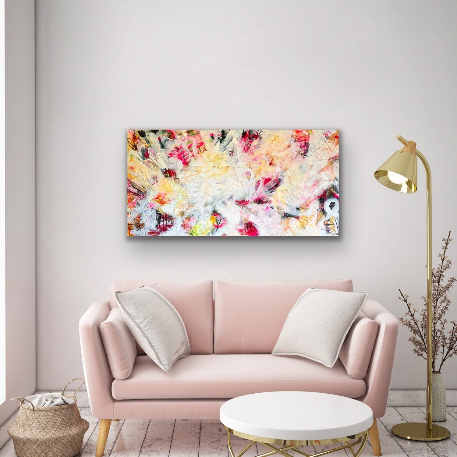 Dancing for joy Ute Bivona Original painting for sale