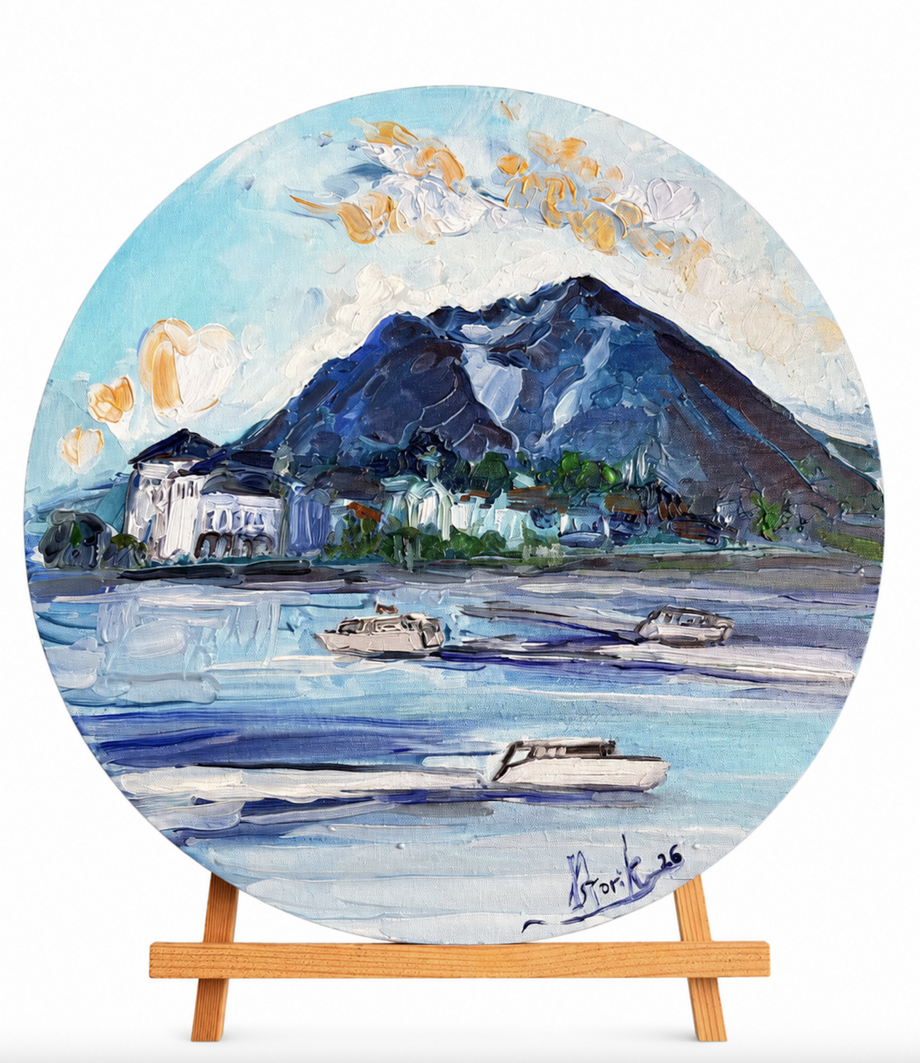 Isola Bella Aleksandra Istorik Original painting for sale