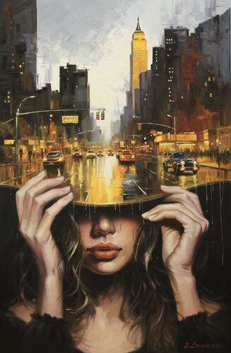 Self-identification 2 by Baiba Limane, Painting for Sale on Select