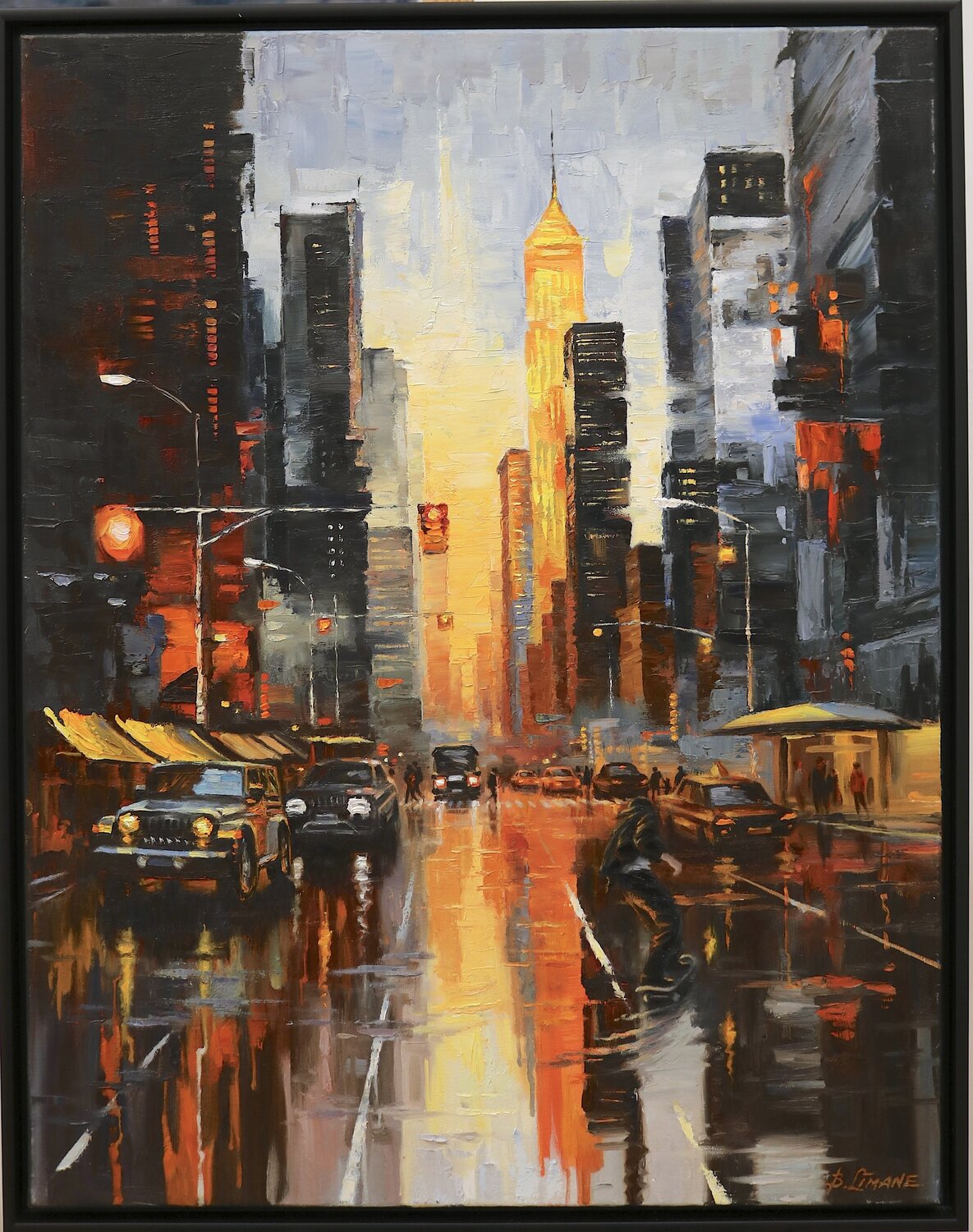 EVENING Baiba Limane Original painting for sale