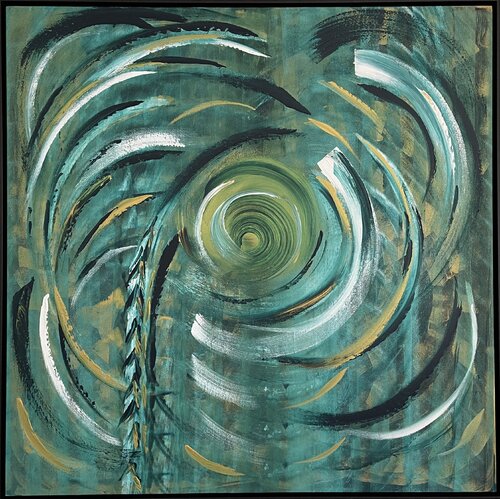 The Flow by Anna Maier, Painting for Sale on Select