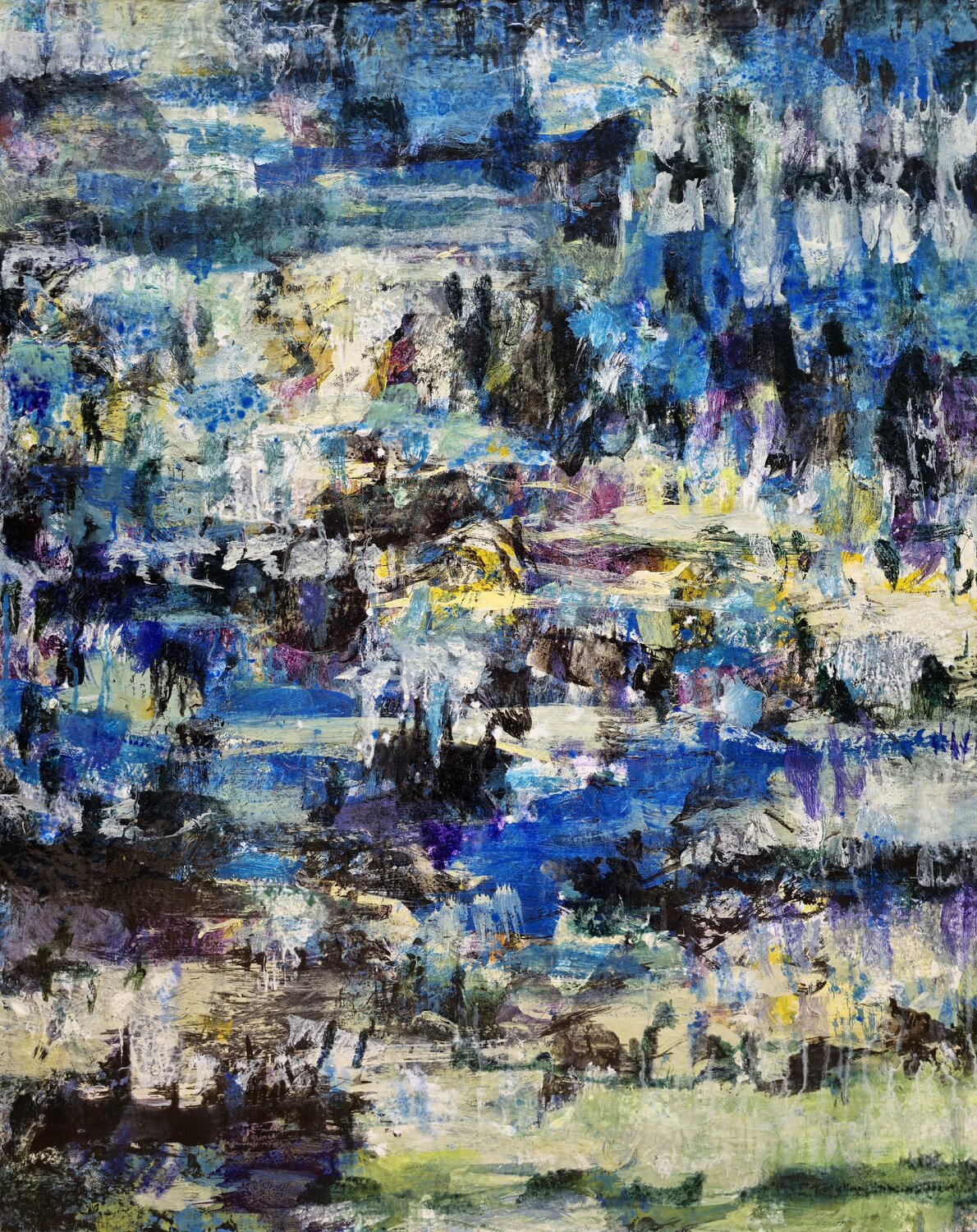 Vers le soir... Anne Marie GINTRAND Original painting for sale