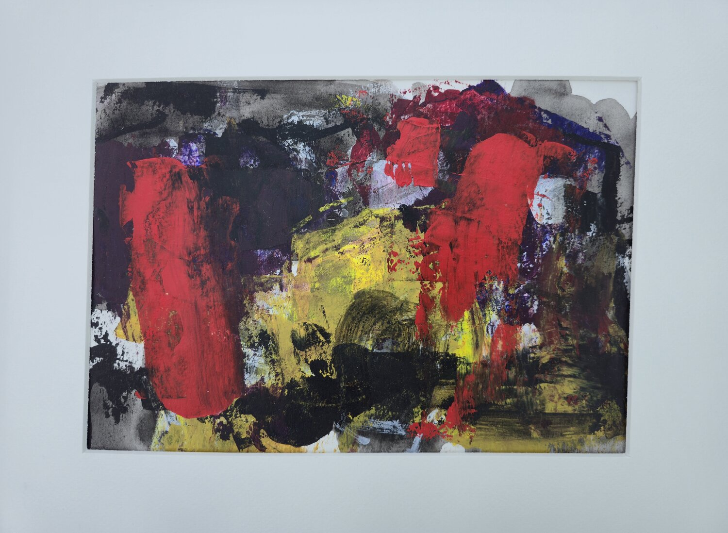 Pays sauvage 1 Anne Marie GINTRAND Original painting for sale