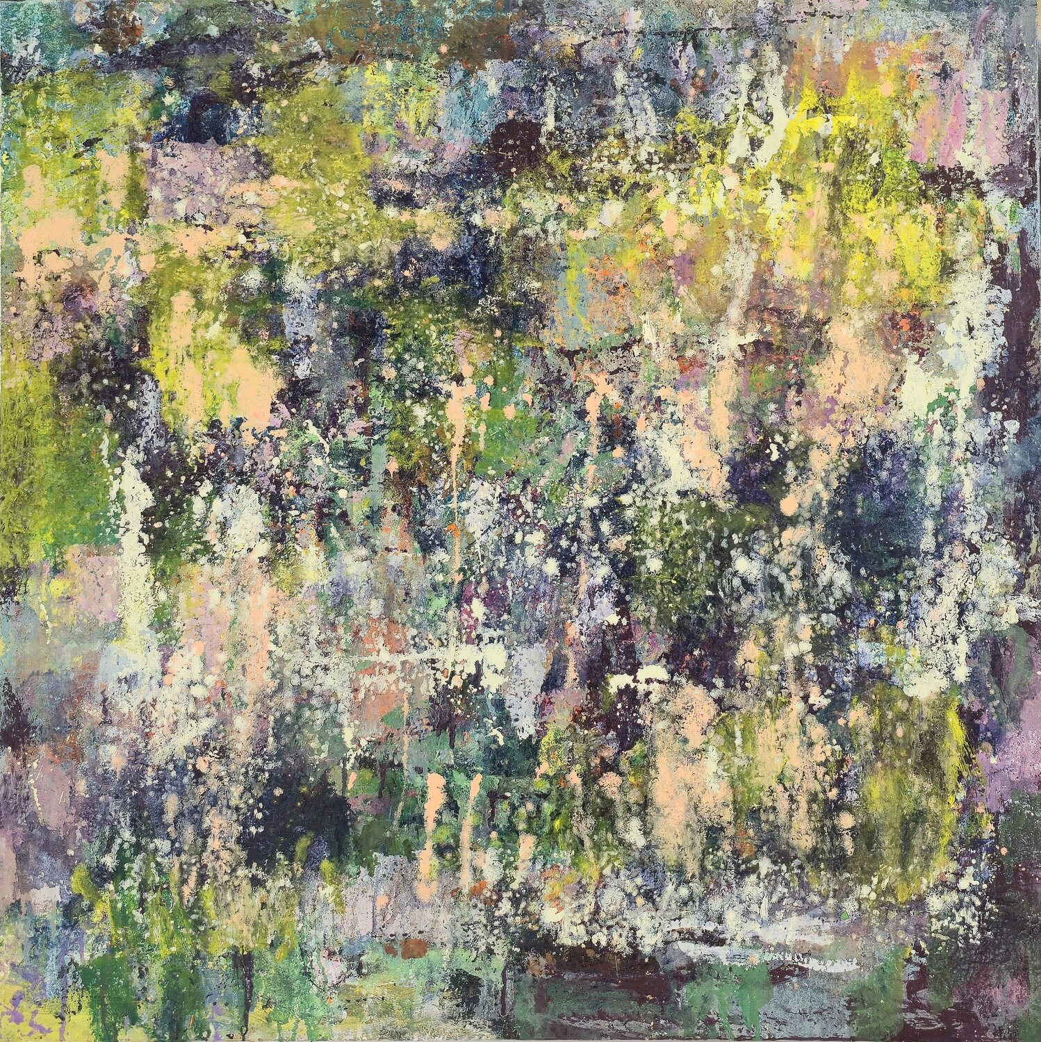 La nuit étoilée Anne Marie GINTRAND Original painting for sale