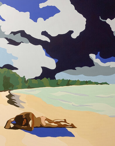 La grande Anse. by michel das, Painting for Sale on Select