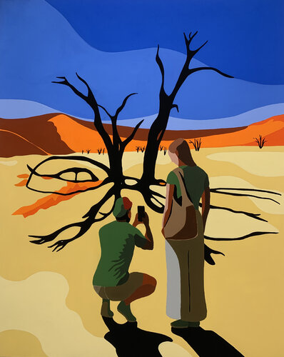 NAMIBIA. by michel das, Painting for Sale on Select