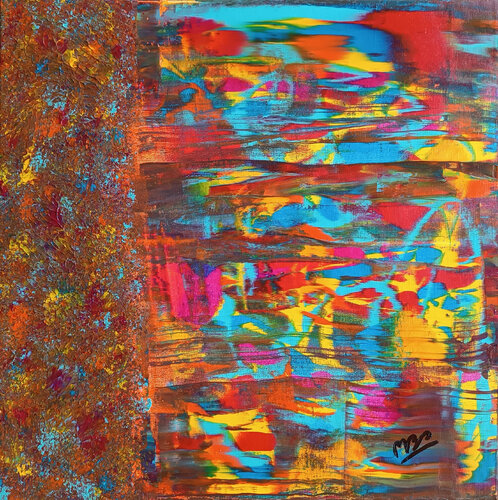Turbulence by Montse Barberà Pujol, Painting for Sale on Select