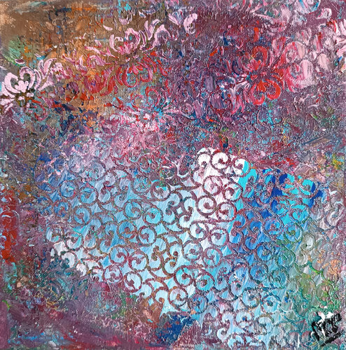 SMALL COLLECTION-VIBES 04 by Montse Barberà Pujol, Painting for Sale on Select