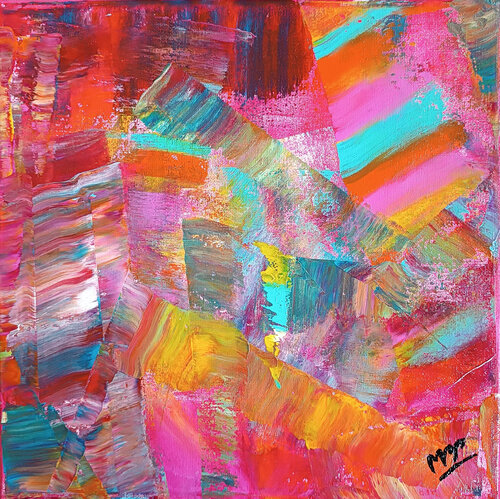 HAPPINESS-HAPPY 05 by Montse Barberà Pujol, Painting for Sale on Select