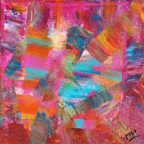 HAPPINESS-HAPPY 06 by Montse Barberà Pujol, Painting for Sale on Select