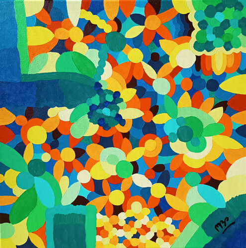 SPECIAL COLLECTION - COLOUR WORLD 2 by Montse Barberà Pujol, Painting for Sale on Select