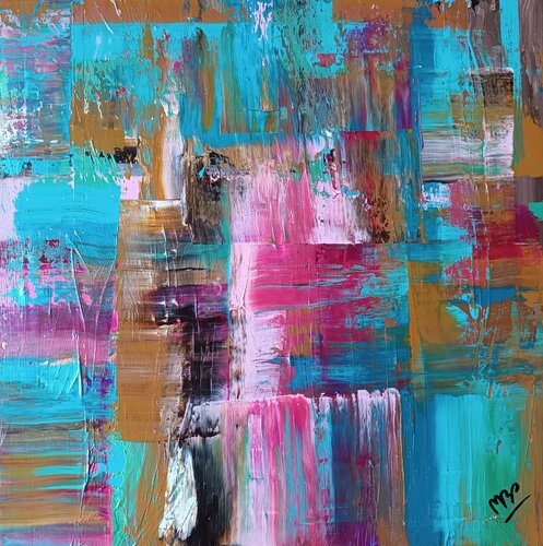 HAPPINESS COLLECTION- DROP IN THE OCEAN by Montse Barberà Pujol, Painting for Sale on Select