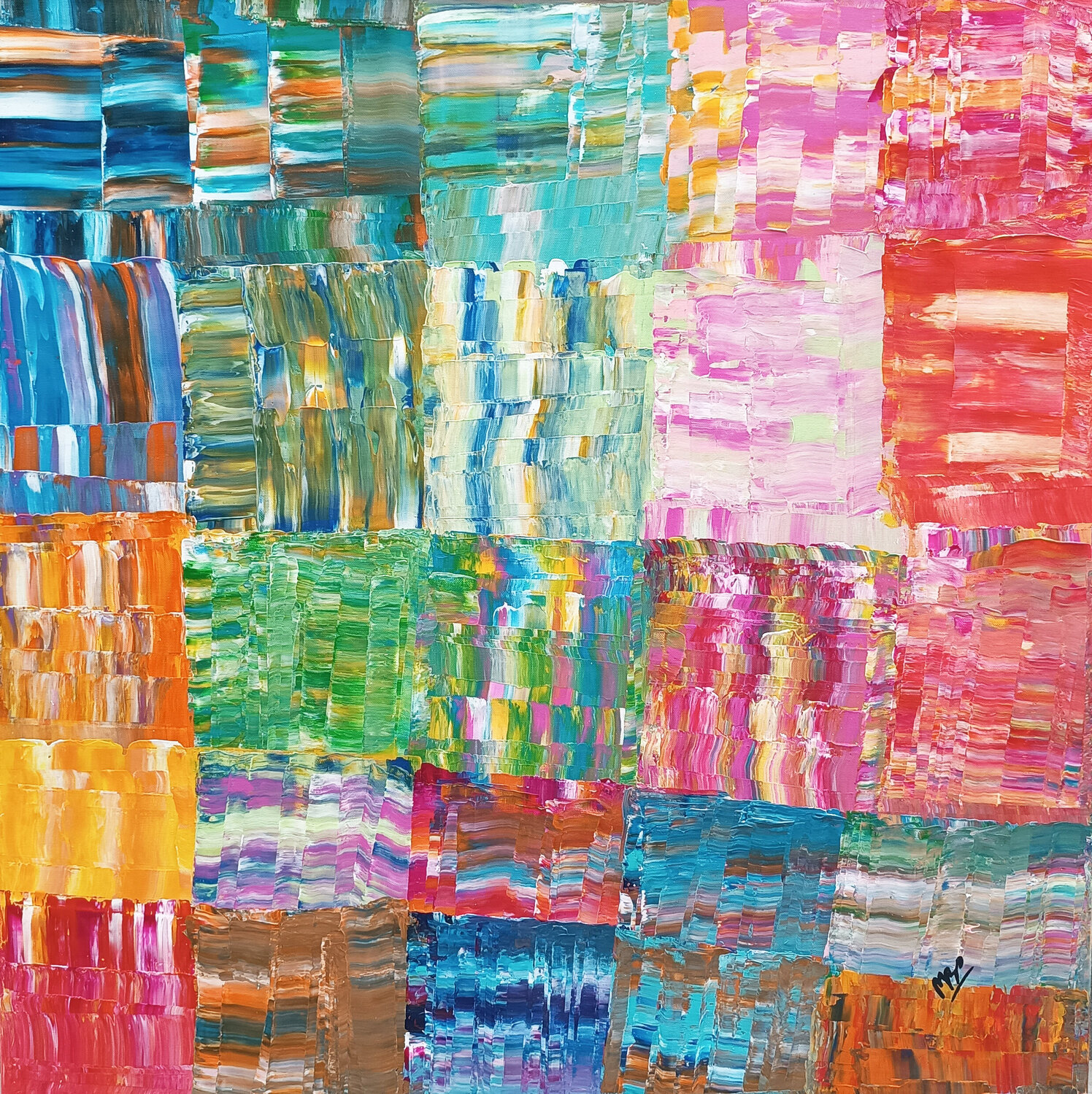 Mixed Colors Montse Barberà Pujol Original painting for sale