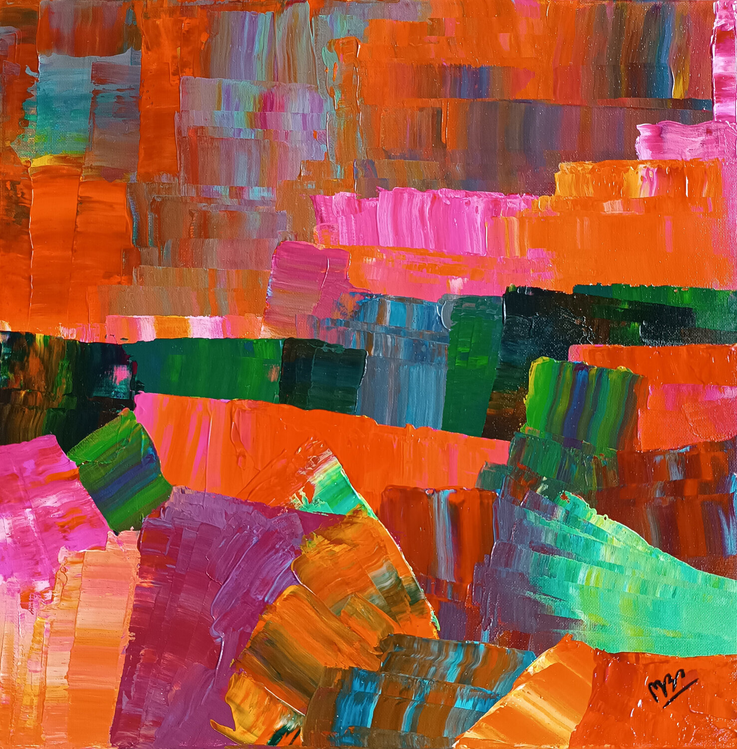 COLOUR EMOTIONS Montse Barberà Pujol Original painting for sale