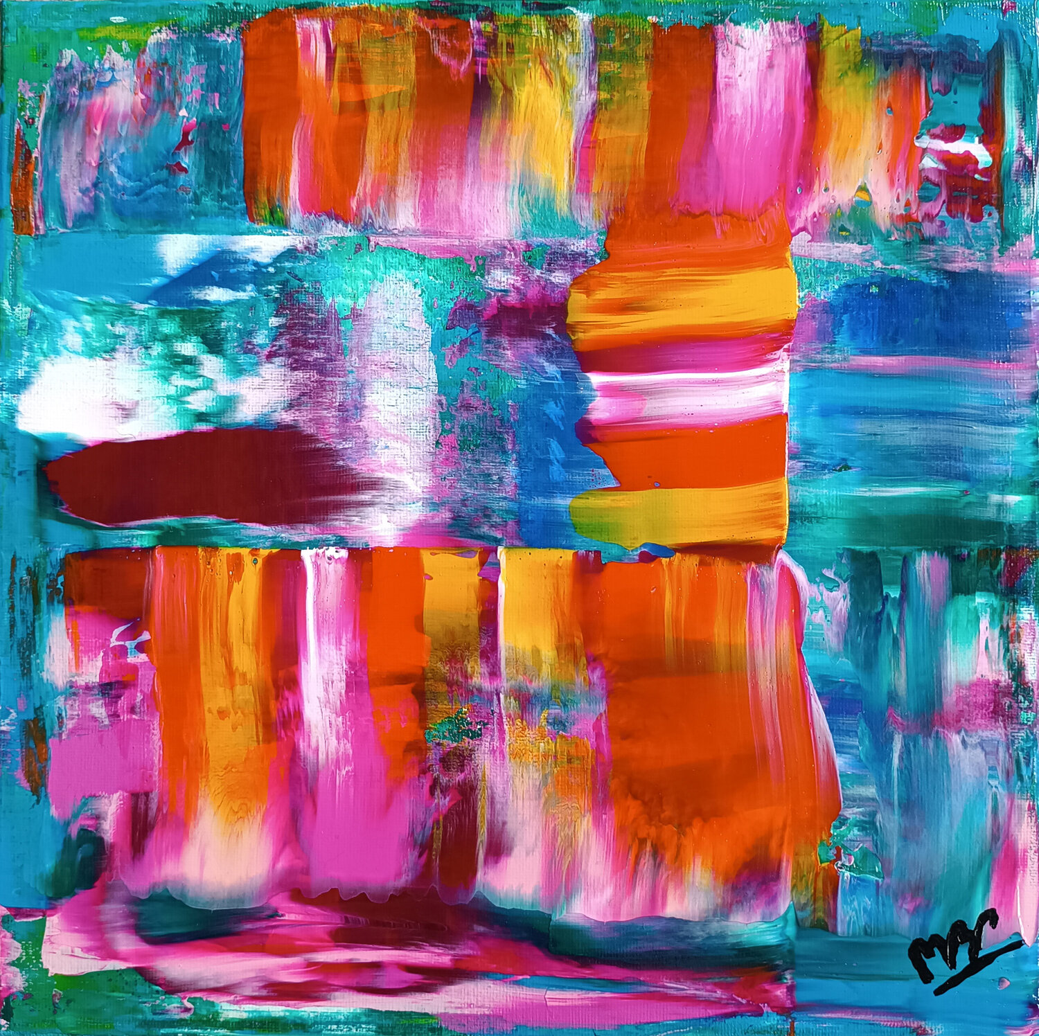 HAPPINESS-HAPPY 03 Montse Barberà Pujol Original painting for sale