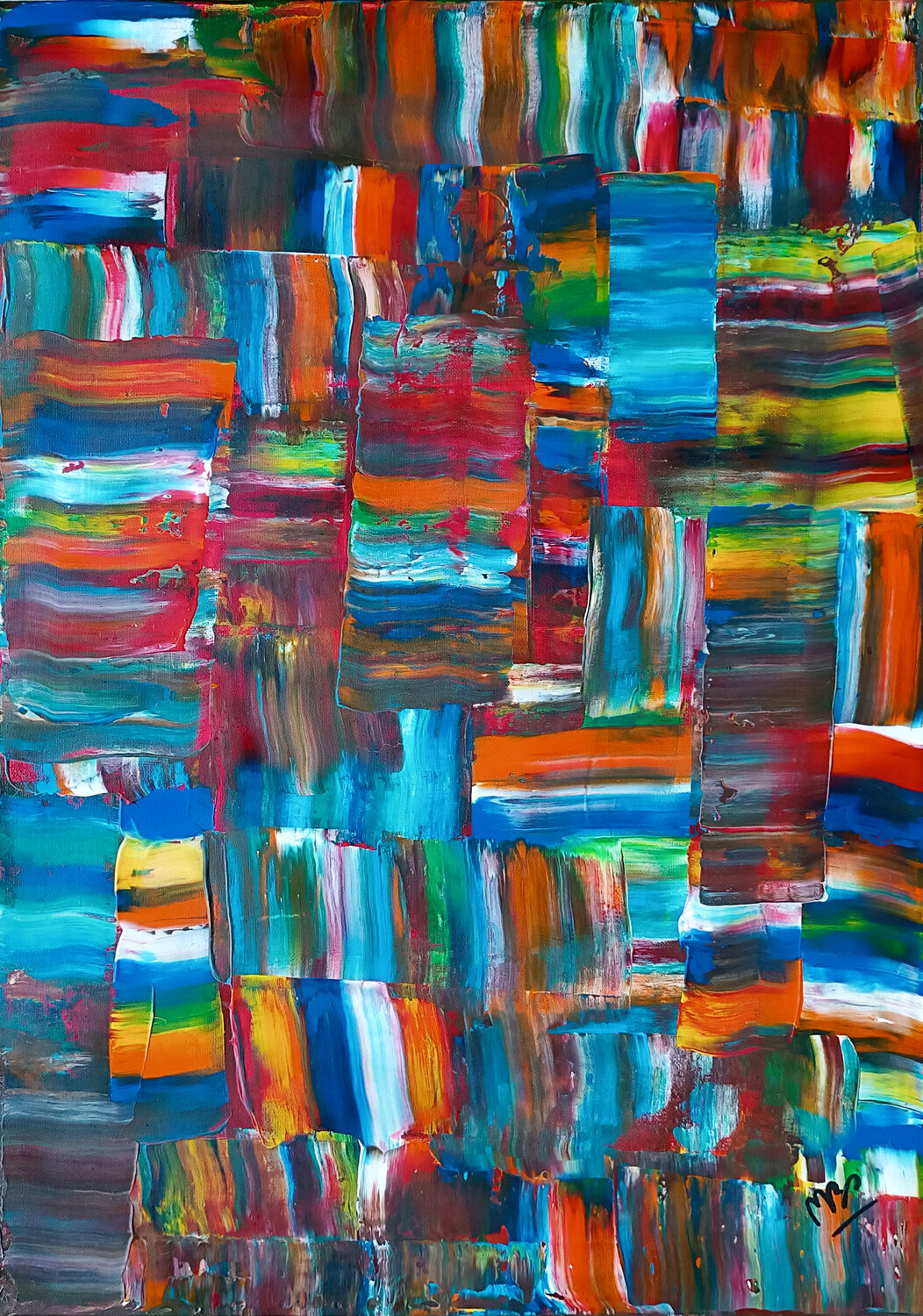 HAPPINESS-HAPPY 07 Montse Barberà Pujol Original painting for sale