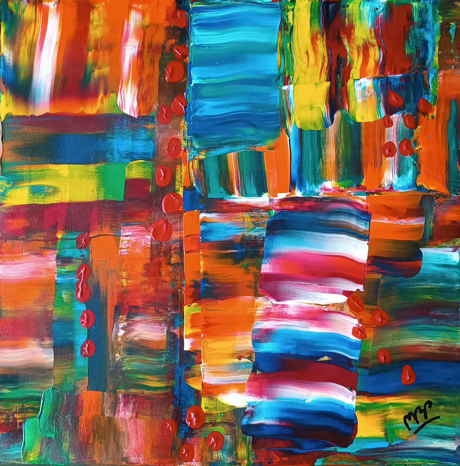 HAPPINESS-HAPPY 08 Montse Barberà Pujol Original painting for sale