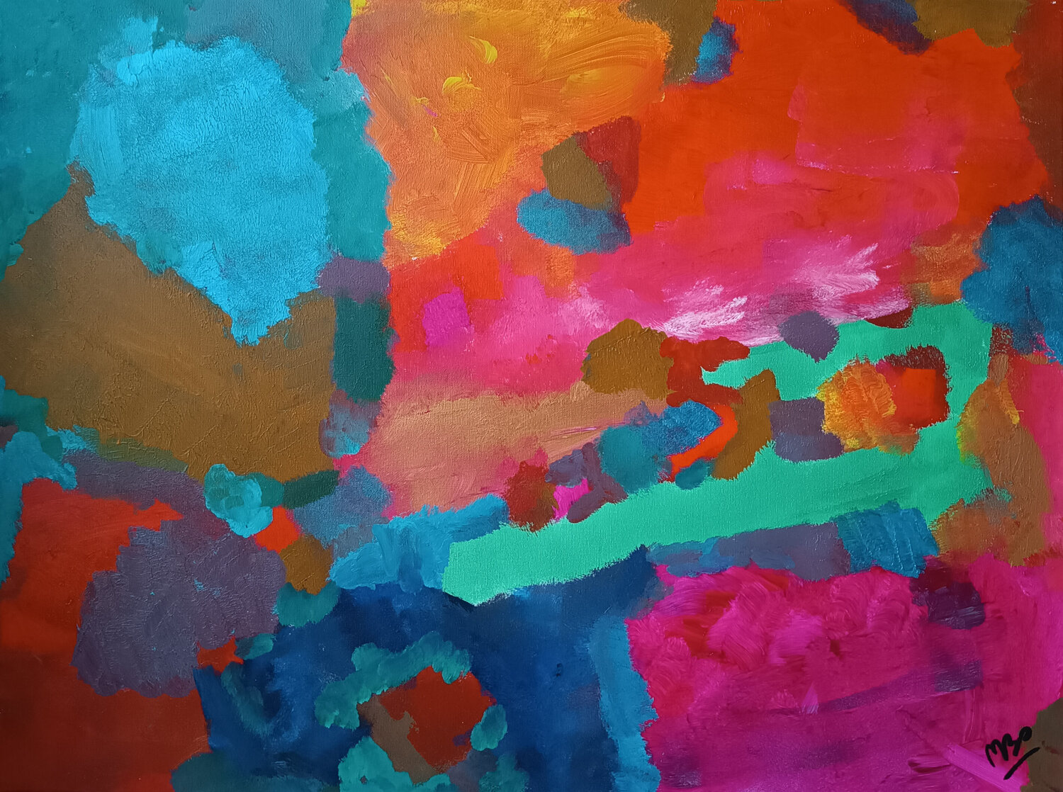 HAPPINESS COLLECTION-HAPPY 10 Montse Barberà Pujol Original painting for sale