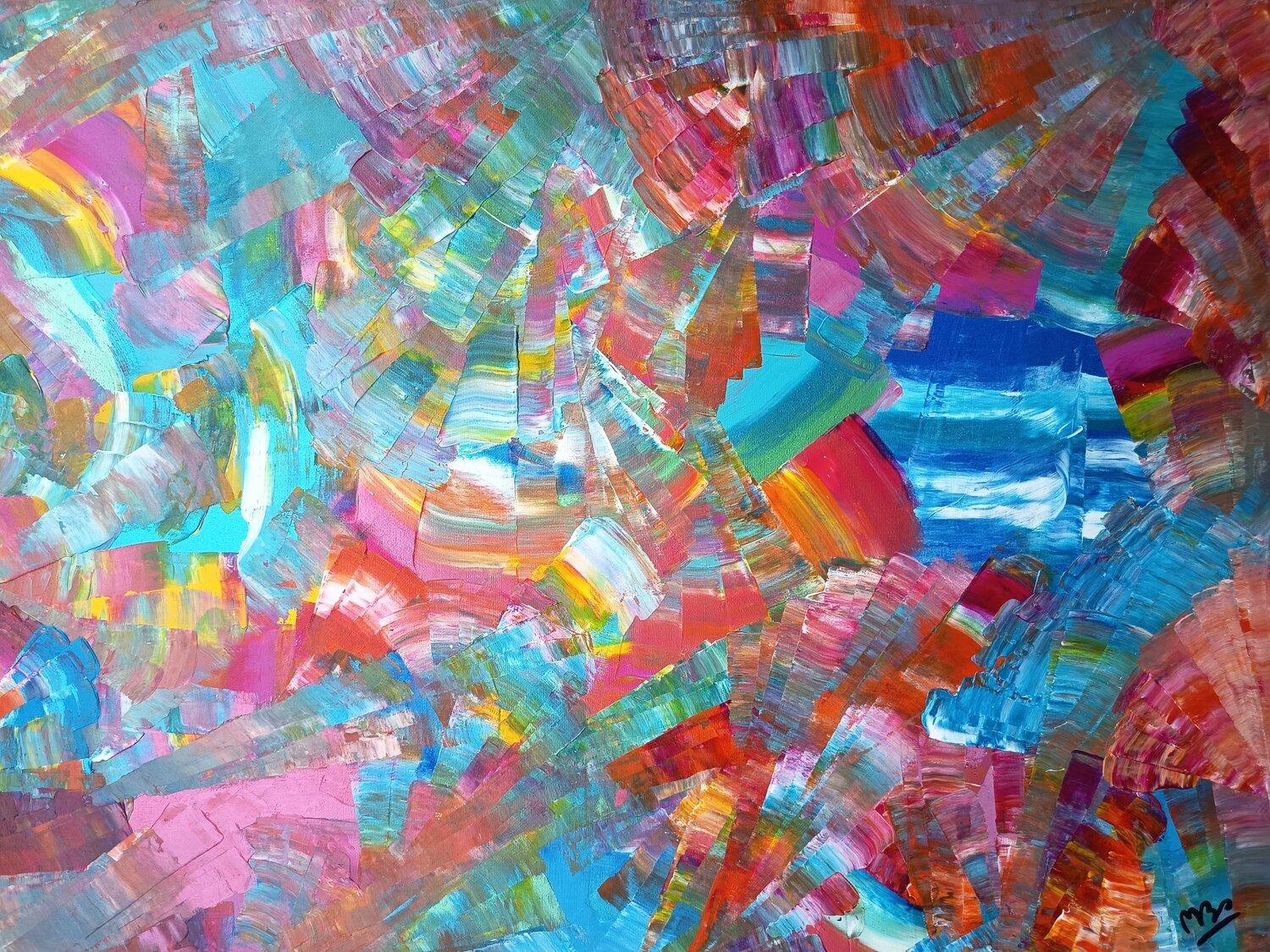 HAPPINESS COLLECTION-HAPPY 11 Montse Barberà Pujol Original painting for sale