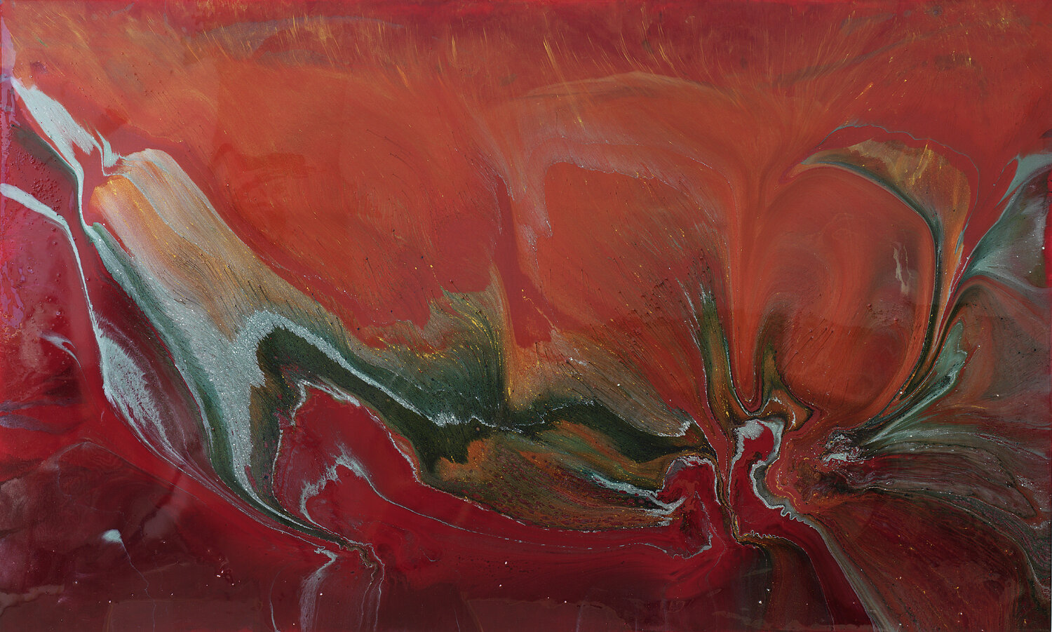 Pulse of the Earth NONOS Mercedes & Franziska Welte Original painting for sale