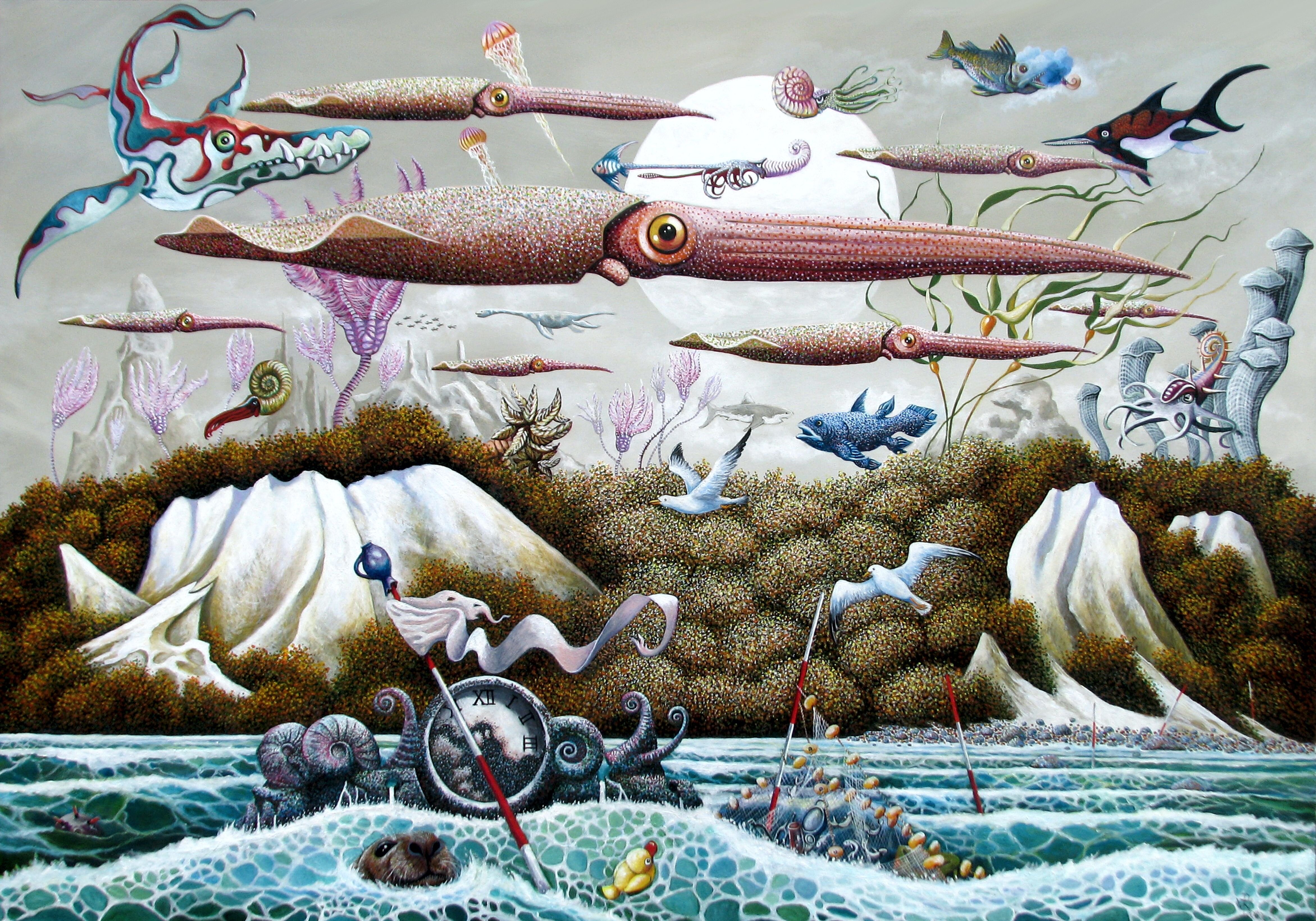Topic Squid paintings