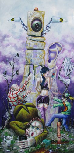 Diktat by Peter Wall, Painting for Sale on Select