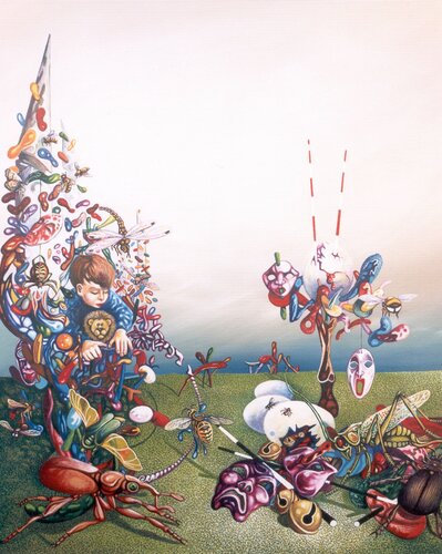 Richard Löwenwerz by Peter Wall, Painting for Sale on Select