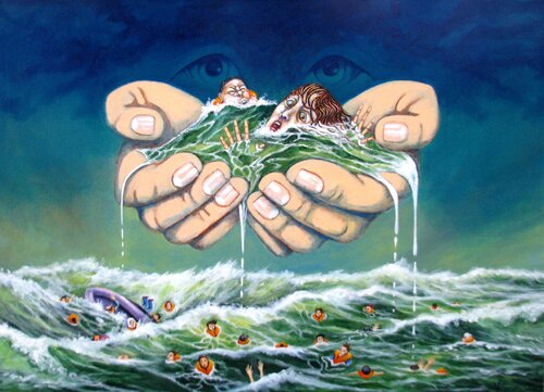 Empathie by Peter Wall, Painting for Sale on Select