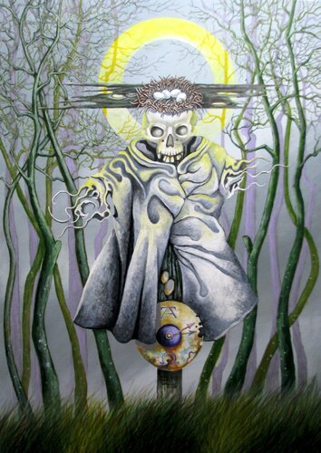 Anfang und Ende by Peter Wall, Painting for Sale on Select