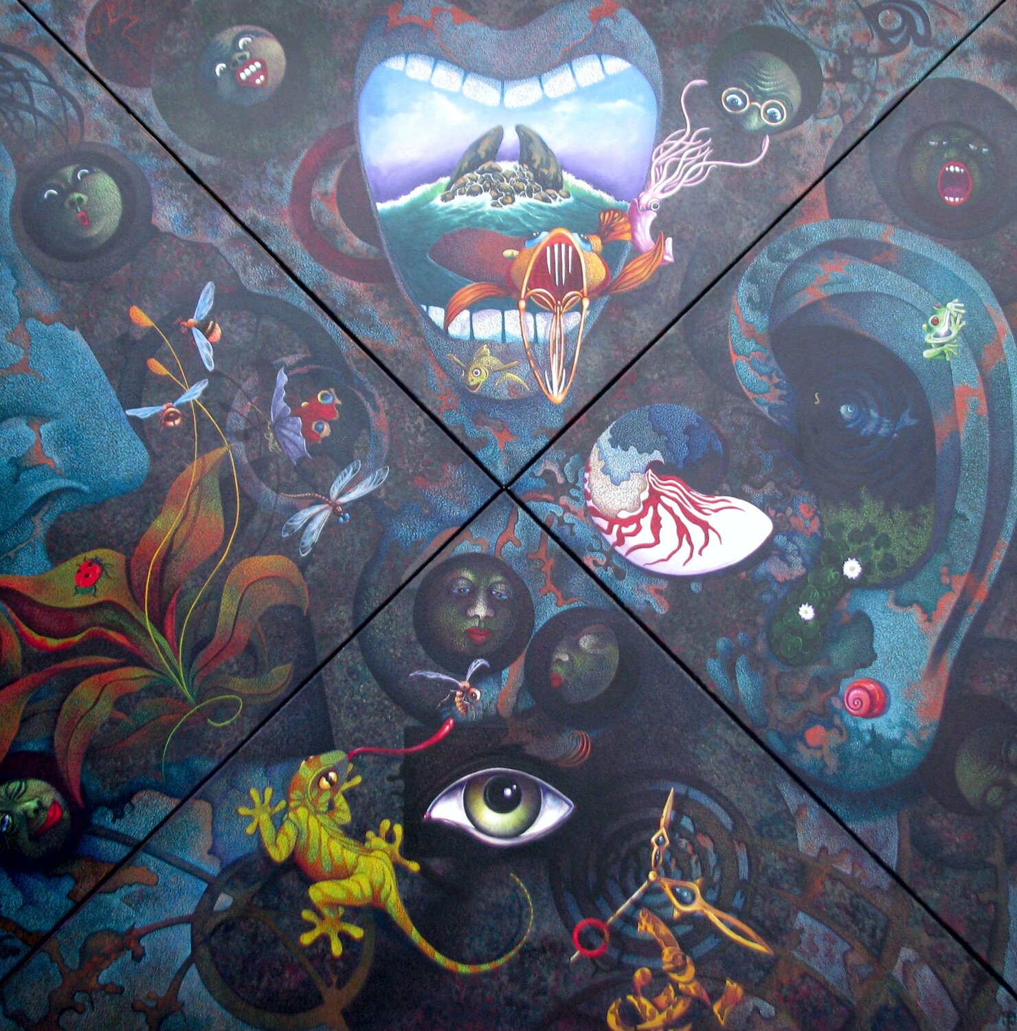 Sinne Peter Wall Original painting for sale