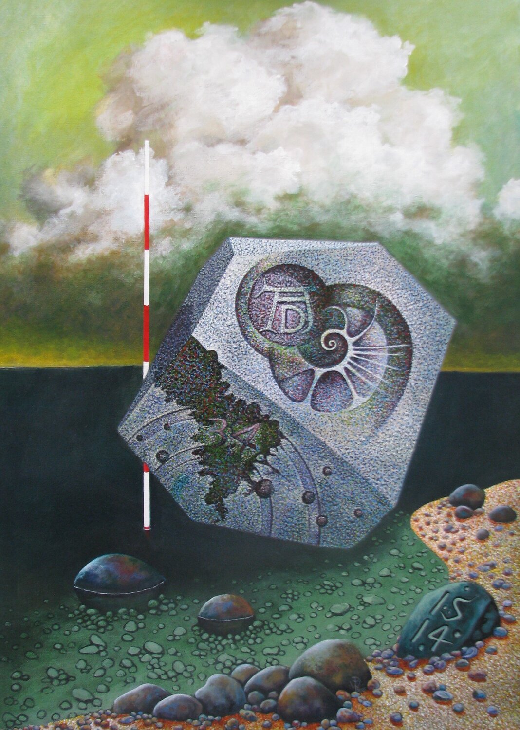 Melencolia Peter Wall Original painting for sale