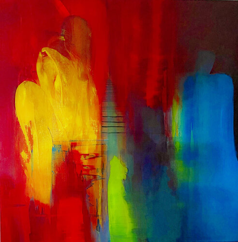 THE PLEASURE ACT by Katharina Dustmann, Painting for Sale on Select