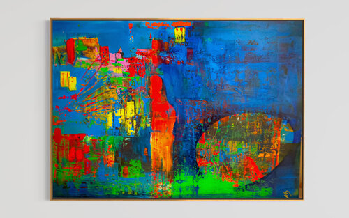 KEINER WEIß MICH SO by Katharina Dustmann, Painting for Sale on Select