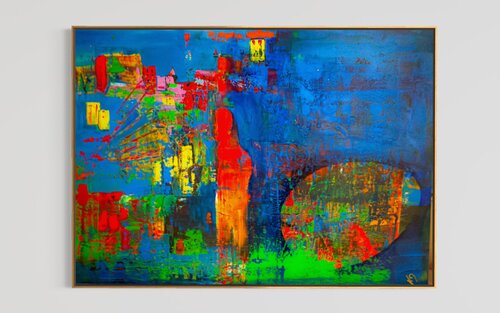 KEINER WEIß MICH SO by Katharina Dustmann, Painting for Sale on Select
