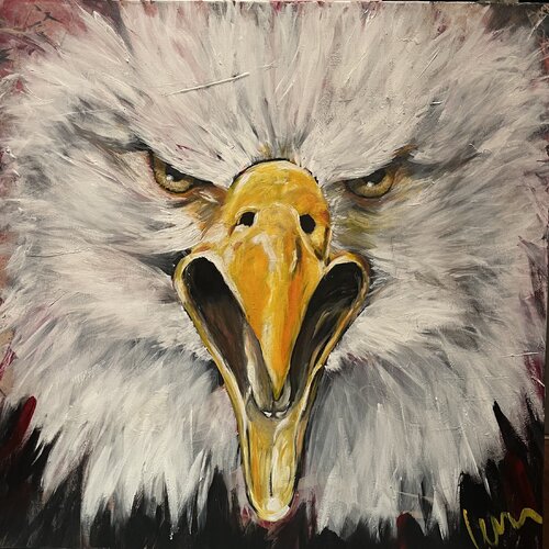 Animal Souls - Unbroken by Silvia Lehmann, Painting for Sale on Select