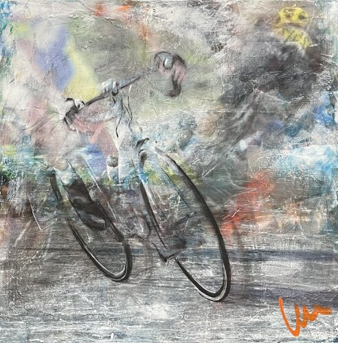 Motion Series - Velocity by Silvia Lehmann, Painting for Sale on Select