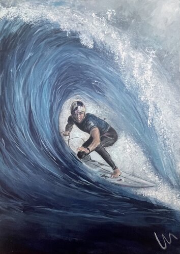 Motion Series - freeFlow by Silvia Lehmann, Painting for Sale on Select