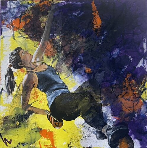 Motion Series - freeTrust by Silvia Lehmann, Painting for Sale on Select