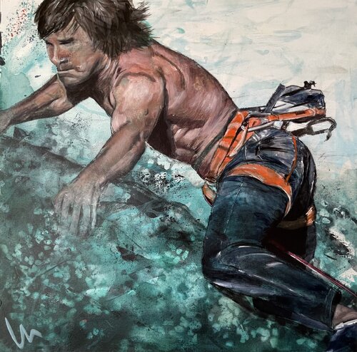 Motion Series - Determination by Silvia Lehmann, Painting for Sale on Select