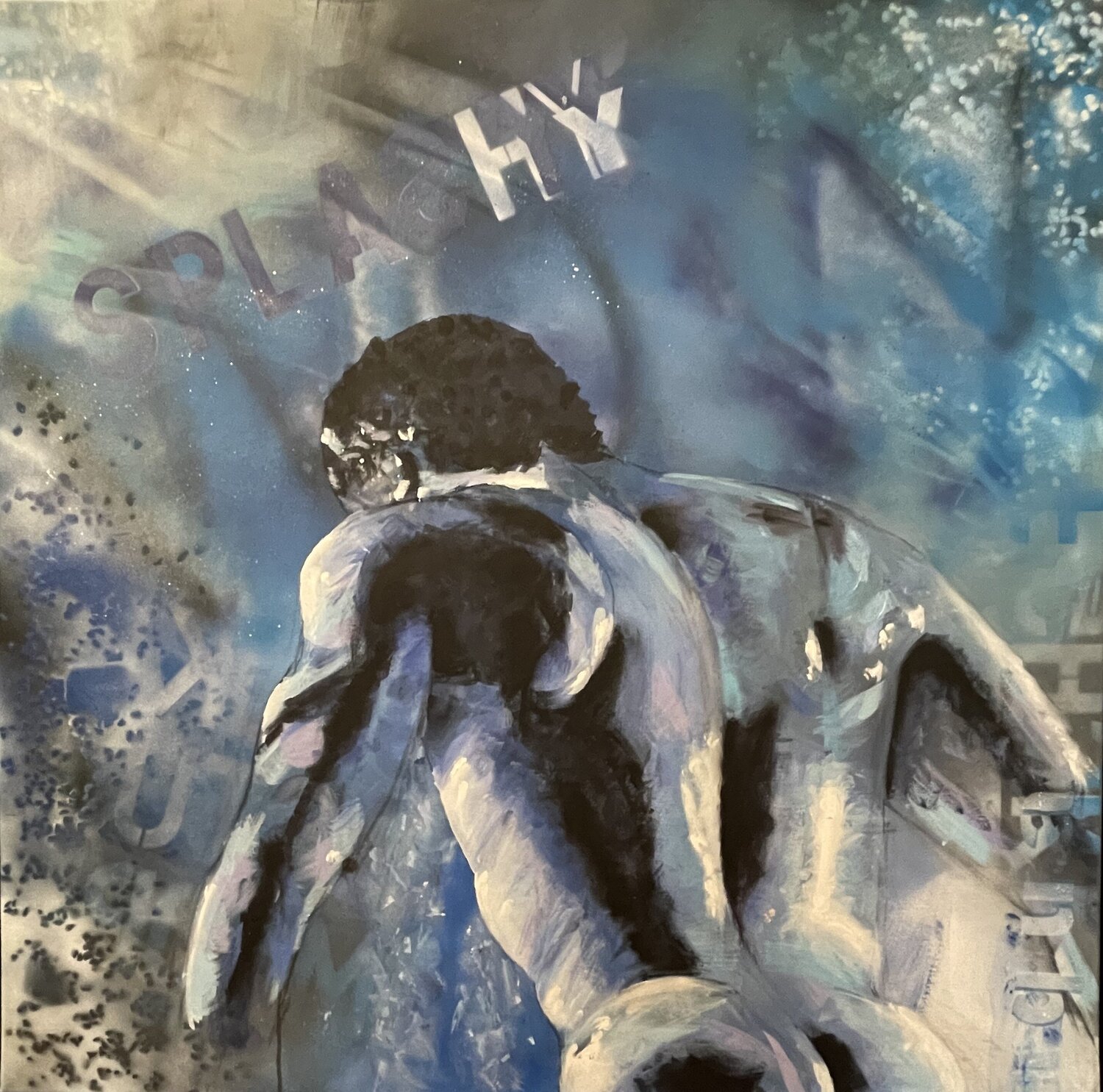 Motion Series  - freeRelease Silvia Lehmann Original painting for sale