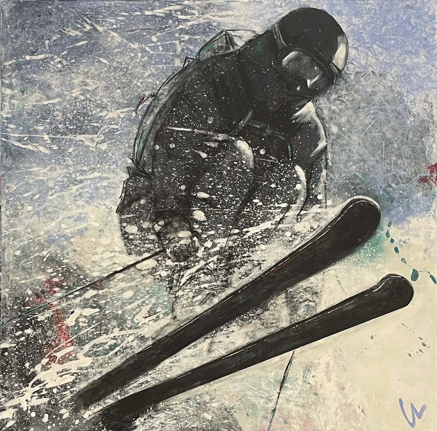 Motion Series - freeRush Silvia Lehmann Original painting for sale