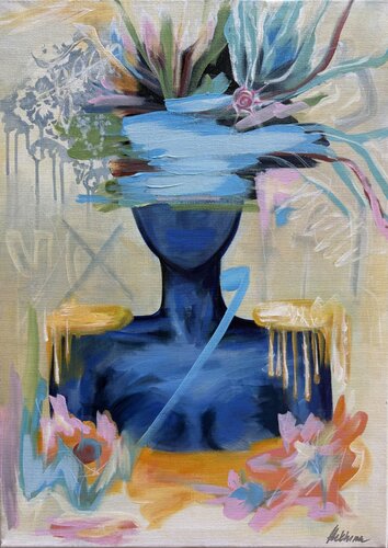 ethno by Oksana Alekhina, Painting for Sale on Select