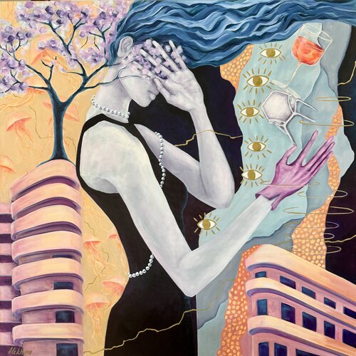 Blind Spot by Oksana Alekhina, Painting for Sale on Select