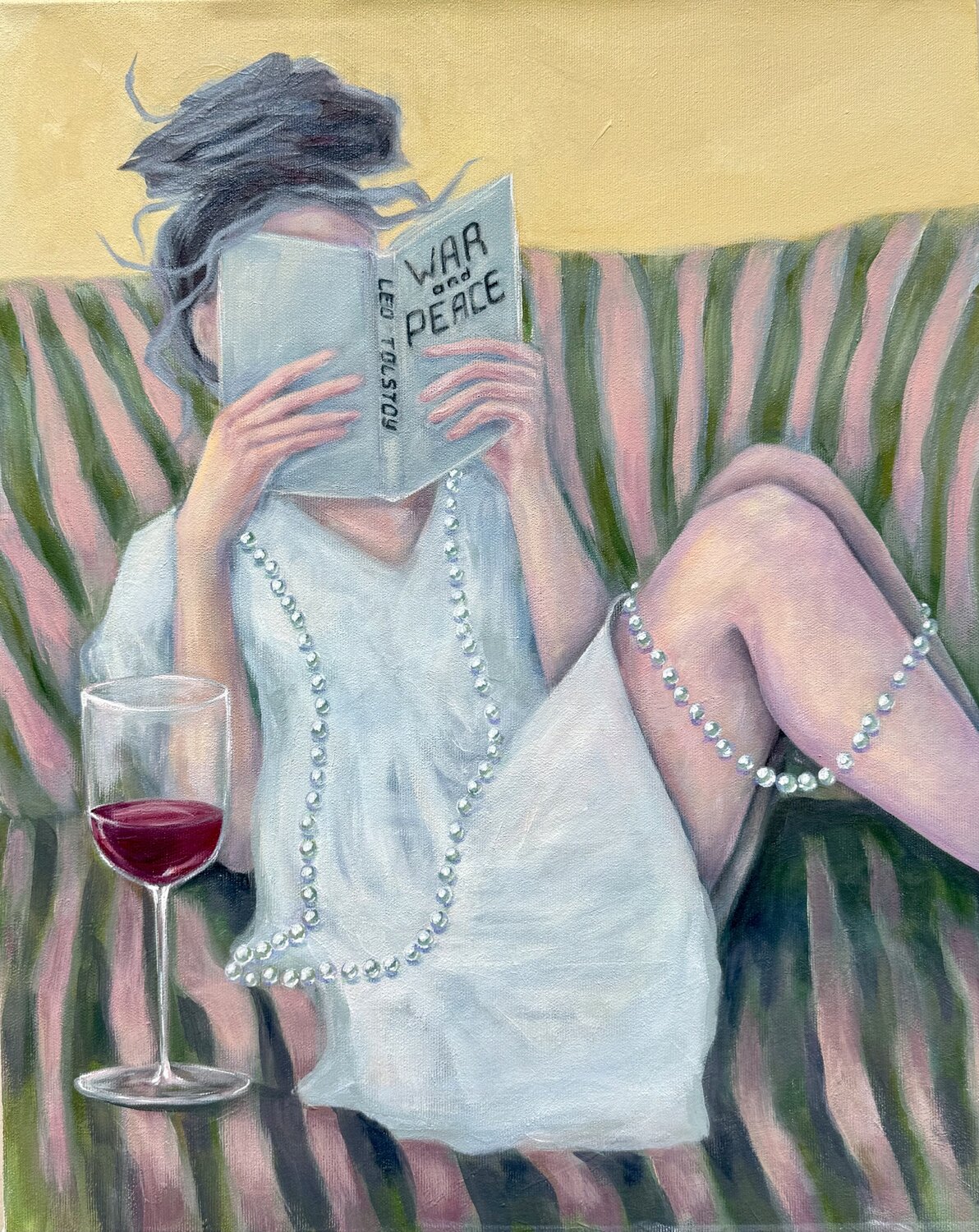 Yesterday Oksana Alekhina Original painting for sale