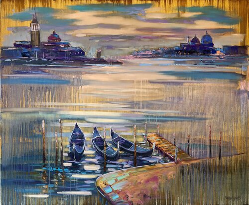 Beautiful Venice by Mary Voloshyna, Painting for Sale on Select