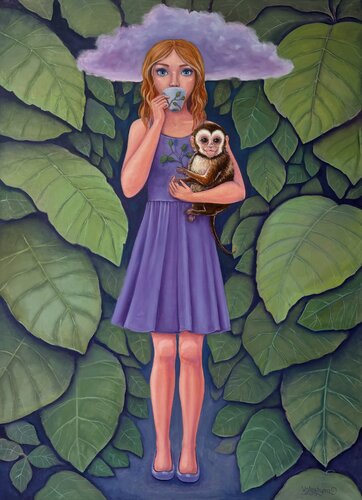 The quiet magic of everyday life by Mary Voloshyna, Painting for Sale on Select